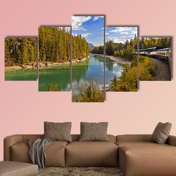 Train Journey through the Rocky Mountains, Canada wall art