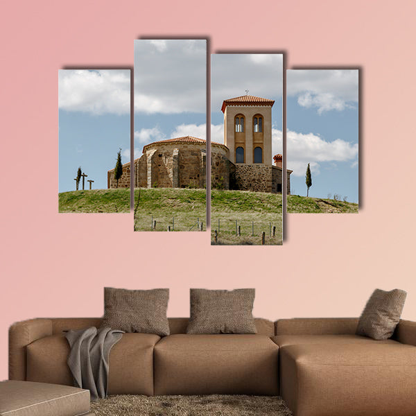 Romanesque hermitage (12th century) of San Cristobal, in Aldeavieja wall art