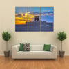 Old city wall of Khiva, in sunset Uzbekistan Multi panel canvas wall art