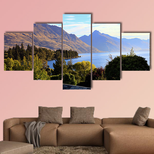 Lake Wakatipu Queenstown Multi panel canvas wall art