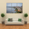 The largest city in the Cote d'Ivoire Plateau downtown Multi panel canvas wall art