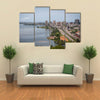 The largest city in the Cote d'Ivoire Plateau downtown Multi panel canvas wall art