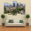 Abidjan the largest city in the Ivory Coast Plateau Multi panel canvas wall art