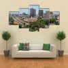 Abidjan the largest city in the Ivory Coast Plateau Multi panel canvas wall art