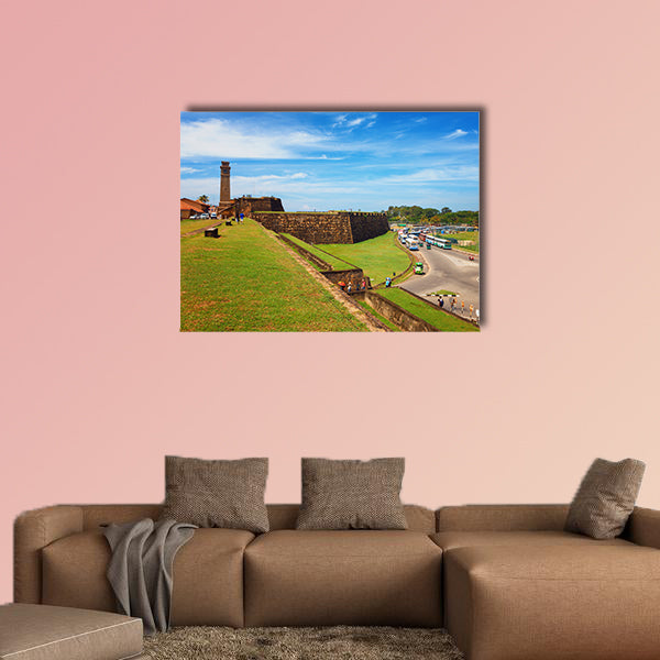 Scenic view Anthonisz Memorial Clock Tower multi panel canvas wall art