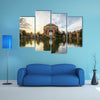 Sunset at the Palace of Fine Arts - San Francisco, California, USA multi panel canvas wall art