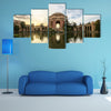 Sunset at the Palace of Fine Arts - San Francisco, California, USA multi panel canvas wall art