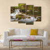 Grza river, East Serbia Multi panel canvas wall art