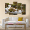 Grza river, East Serbia Multi panel canvas wall art