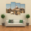 The view of St Peter Basilica Rome Multi panel canvas wall art