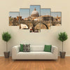 The view of St Peter Basilica Rome Multi panel canvas wall art