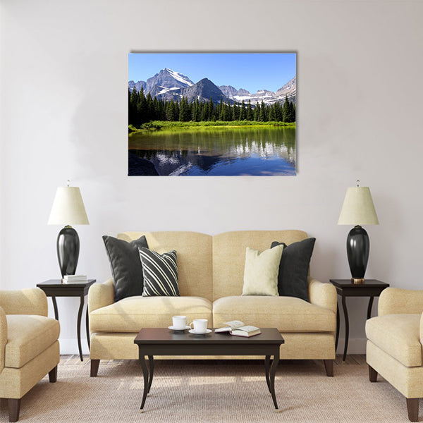 Swift current lake multi panel canvas wall art