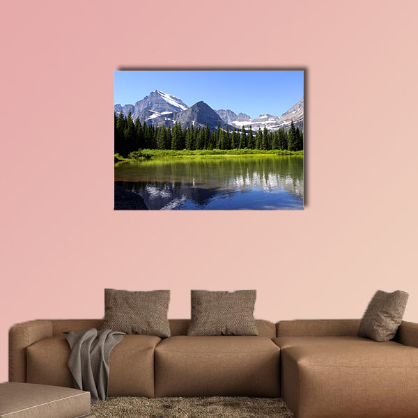 Swift current lake Multi panel canvas wall art