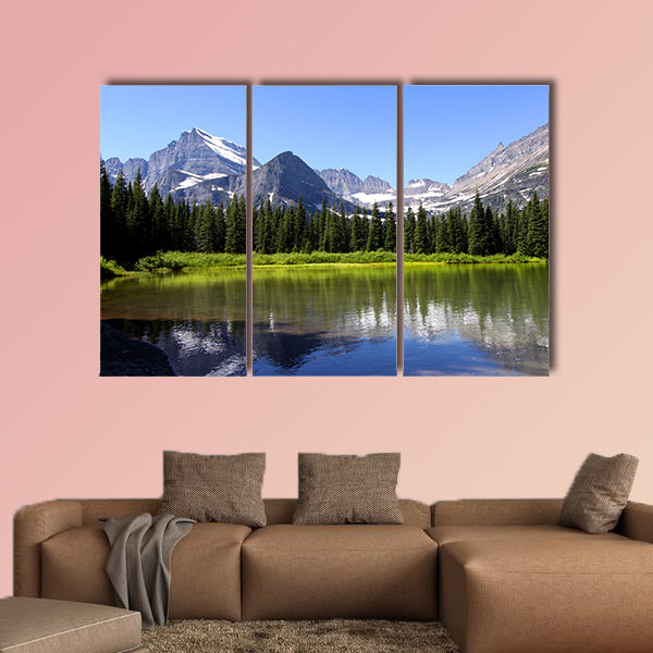 Swift current lake Multi panel canvas wall art