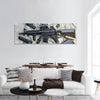 Weapons and military equipment for army Assault rifle gun panoramic canvas wall art