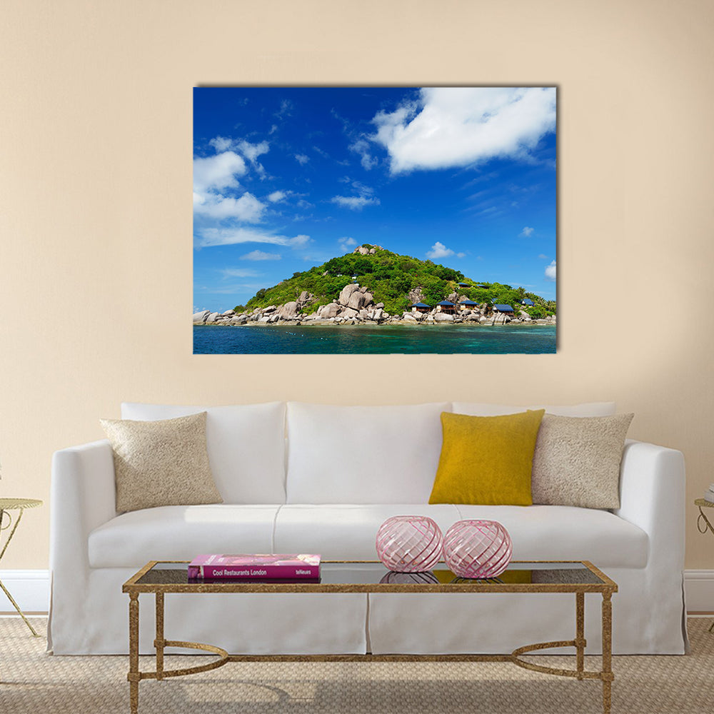 Koh Nang yuan Island,Surat,Thailand Multi panel canvas wall art
