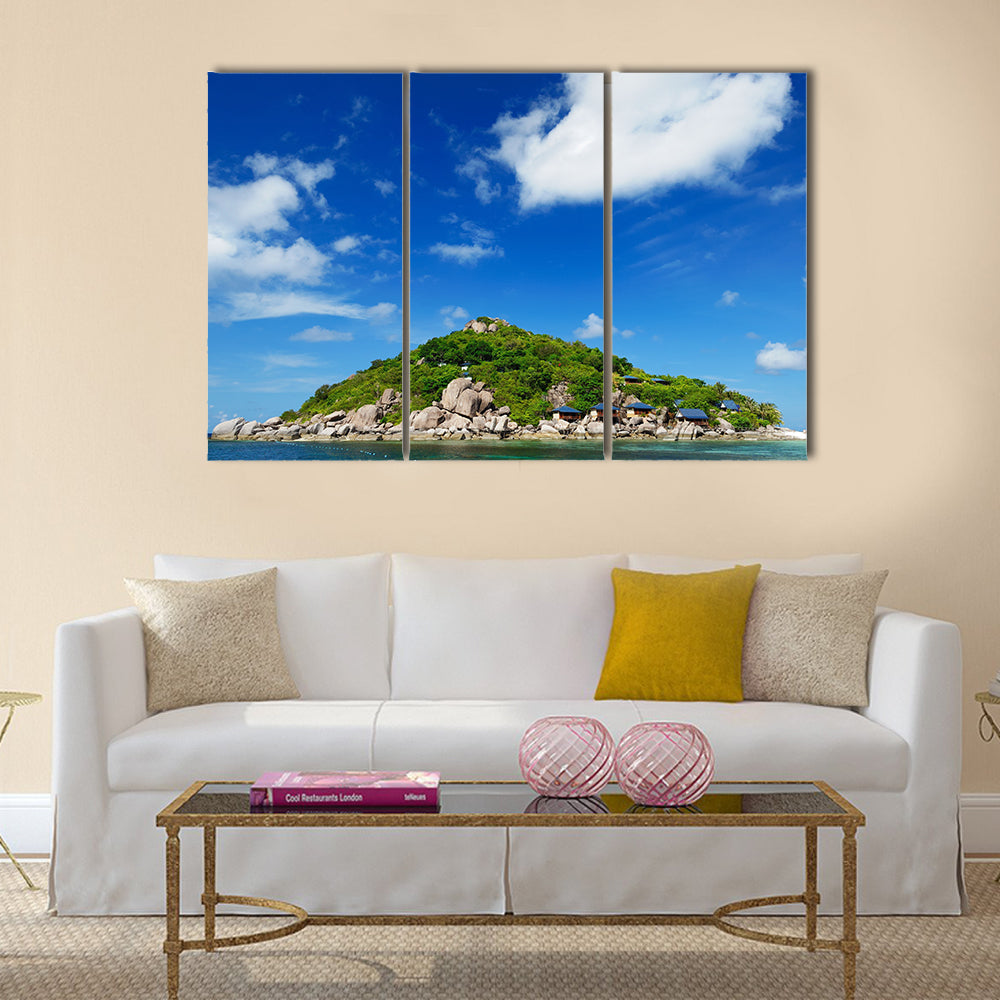 Koh Nang yuan Island,Surat,Thailand Multi panel canvas wall art