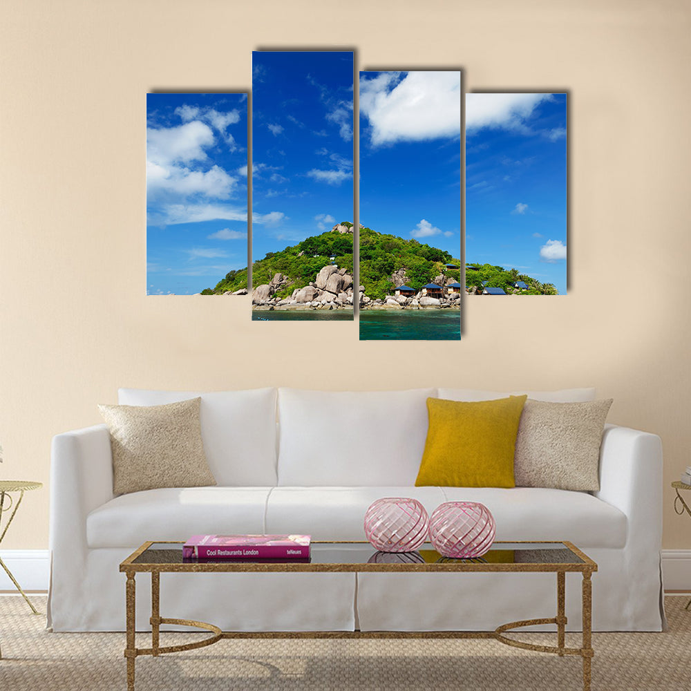 Koh Nang yuan Island,Surat,Thailand Multi panel canvas wall art