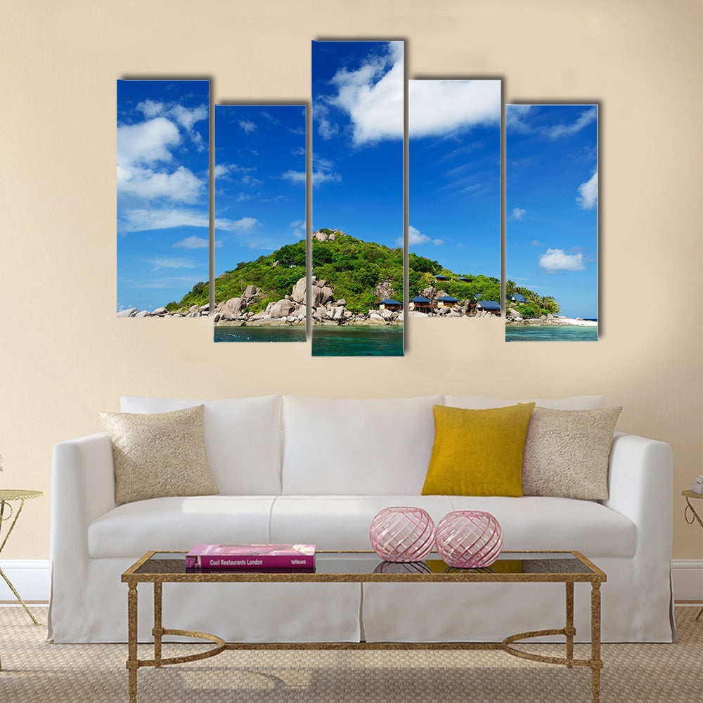 Koh Nang yuan Island,Surat,Thailand Multi panel canvas wall art