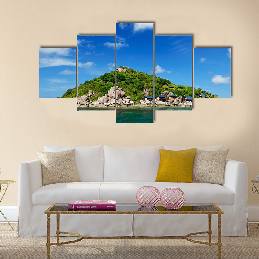 Koh Nang yuan Island,Surat,Thailand Multi panel canvas wall art