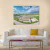 Panoramic View of Ulpiana, Kosovo Multi Panel Canvas Wall Art