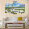 Panoramic View of Ulpiana, Kosovo Multi Panel Canvas Wall Art