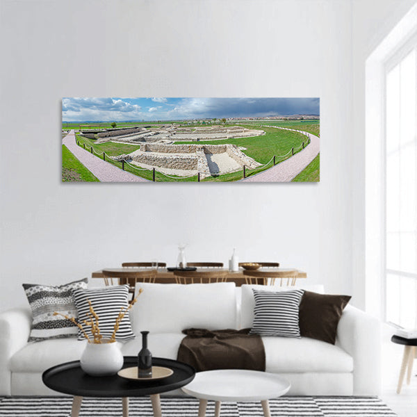 Ulpiana, Kosovo panoramic canvas wall art