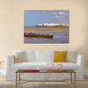 Sur Oman View of Ayjah from Sur with white Herons multi panel canvas wall art