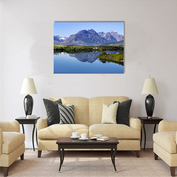 Glacier national park multi panel canvas wall art