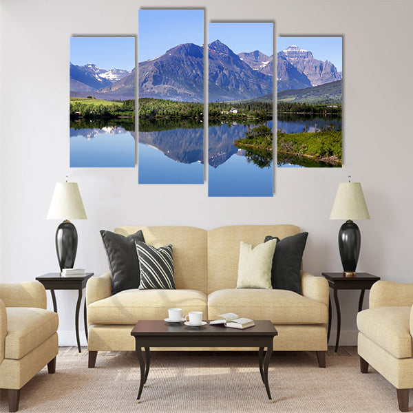 Glacier national park multi panel canvas wall art