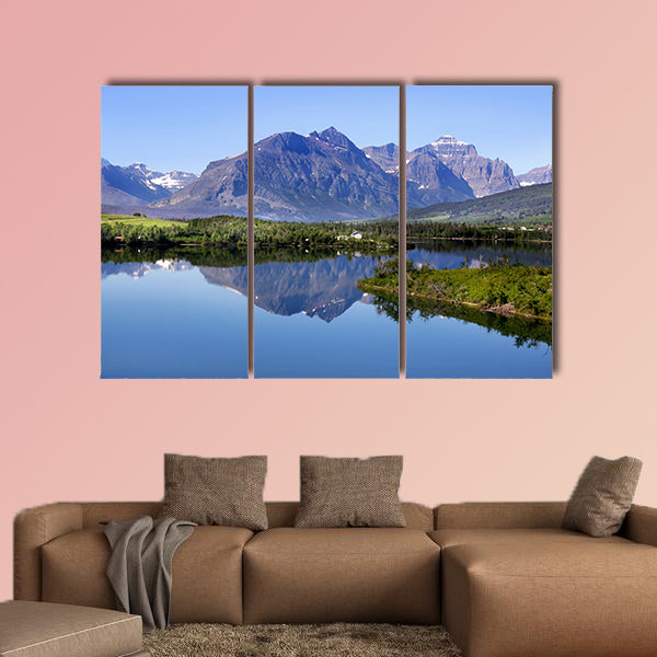 Glacier national park Multi panel canvas wall art