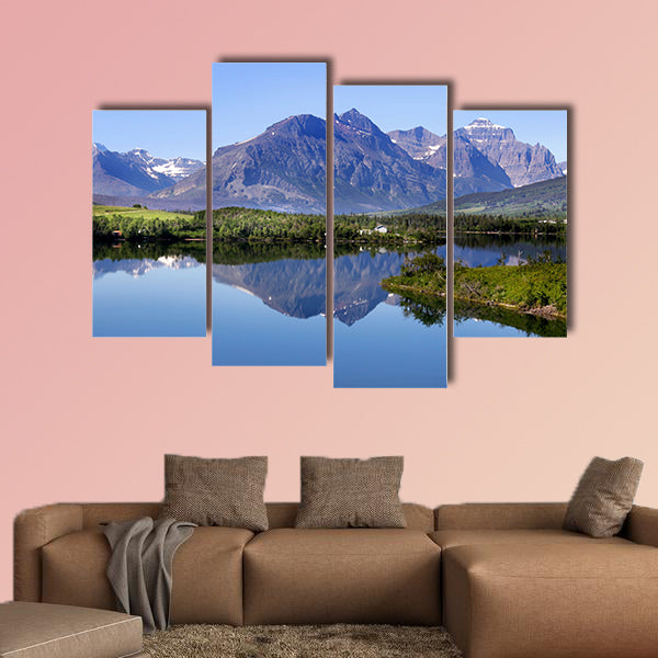 Glacier national park Multi panel canvas wall art