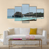 The beach of Zanzibar Multi Panel Canvas Wall Art