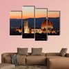 Florence Duomo Cathedral, Michelangelo Hill multi panel canvas wall art