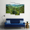 Blue Mountains of Jamaica Multi panel canvas wall art