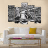 highway crossing at los Angeles airport multi panel canvas wall art