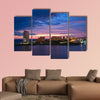 Beautiful sunset in Puerto Vallarta, Mexico Multi panel canvas wall art