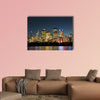 Sydney City at night multi panel canvas wall art