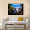 View of the Victoria Falls with rainbow in Zimbabwe, Africa Multi panel canvas wall art