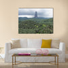 Summit of cao grande, sao tome and principe, Africa Multi panel canvas wall art