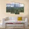 Summit of cao grande, sao tome and principe, Africa Multi panel canvas wall art