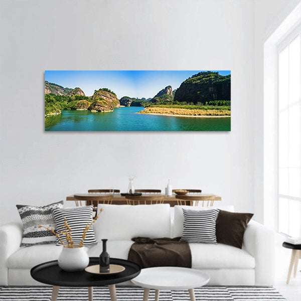 Mount Longhu, 5A, Jiangxi panoramic canvas wall art