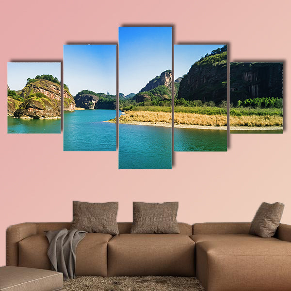Mount Longhu, 5A, Jiangxi multi panel canvas wall art