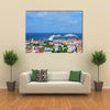 Royal Princess Ship in Saint George port, Royal Princess is operated Cruises line Multi panel canvas wall art