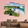 Water rushing over Niagara Falls, New York USA Multi panel canvas wall art