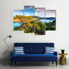 A Mediterranean SeascapeIn Turkey Is A Complete Code Of Aristic Style Art, Multi Panel Canvas Wall Art