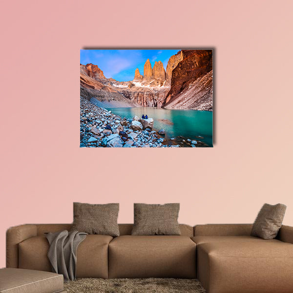 Torres del Paine National Park, Patagonia, Chile multi panel canvas wall art