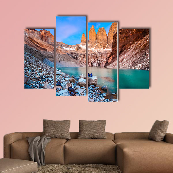 Torres del Paine National Park, Patagonia, Chile multi panel canvas wall art