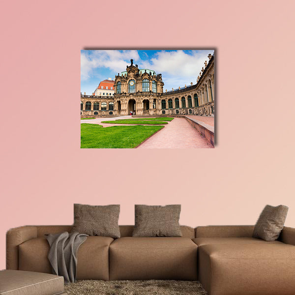 Morning in famous Zwinger palace in Dresden, Saxony, Germany wall art
