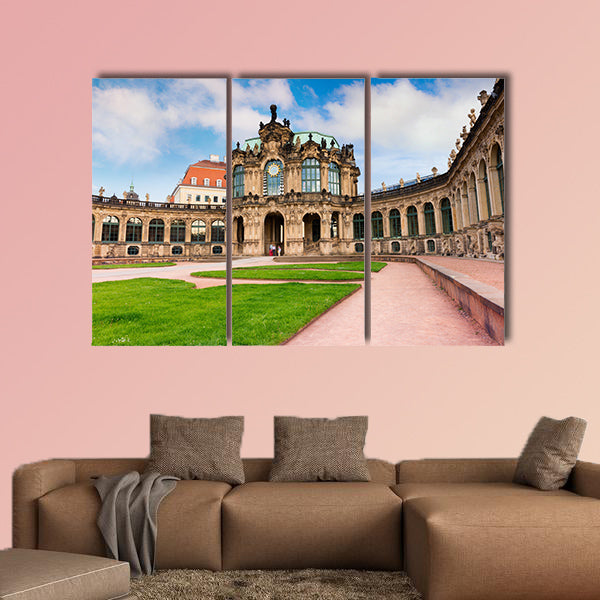 Morning in famous Zwinger palace in Dresden, Saxony, Germany wall art
